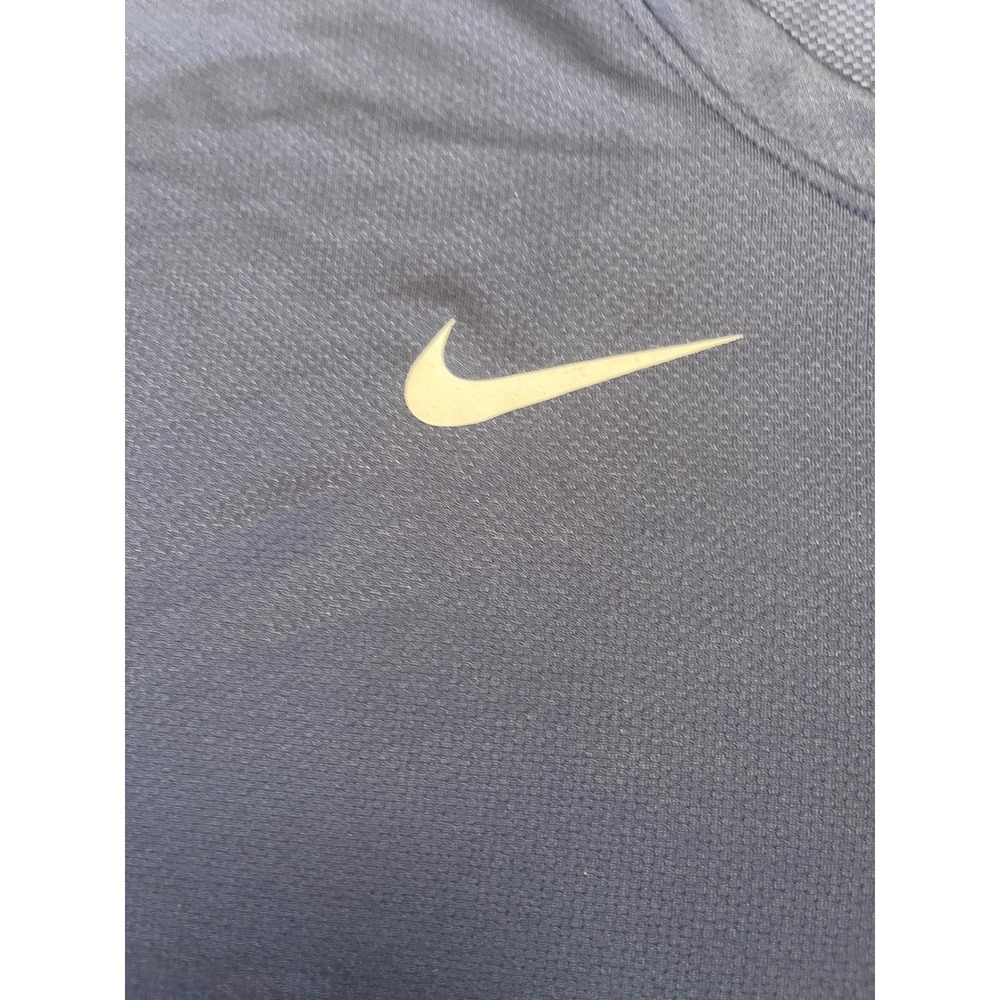 Nike Team MLB New York Yankees Navy Blue Performance T-Shirt Mens XL NY Logo - Picture 4 of 5
